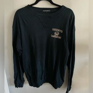 Navy Lightweight Oversized Brandy Melville Sweater